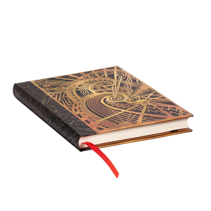 Paperblanks The Chanin Spiral Midi Hardback Journal – Lined, 144 Pages – page edge