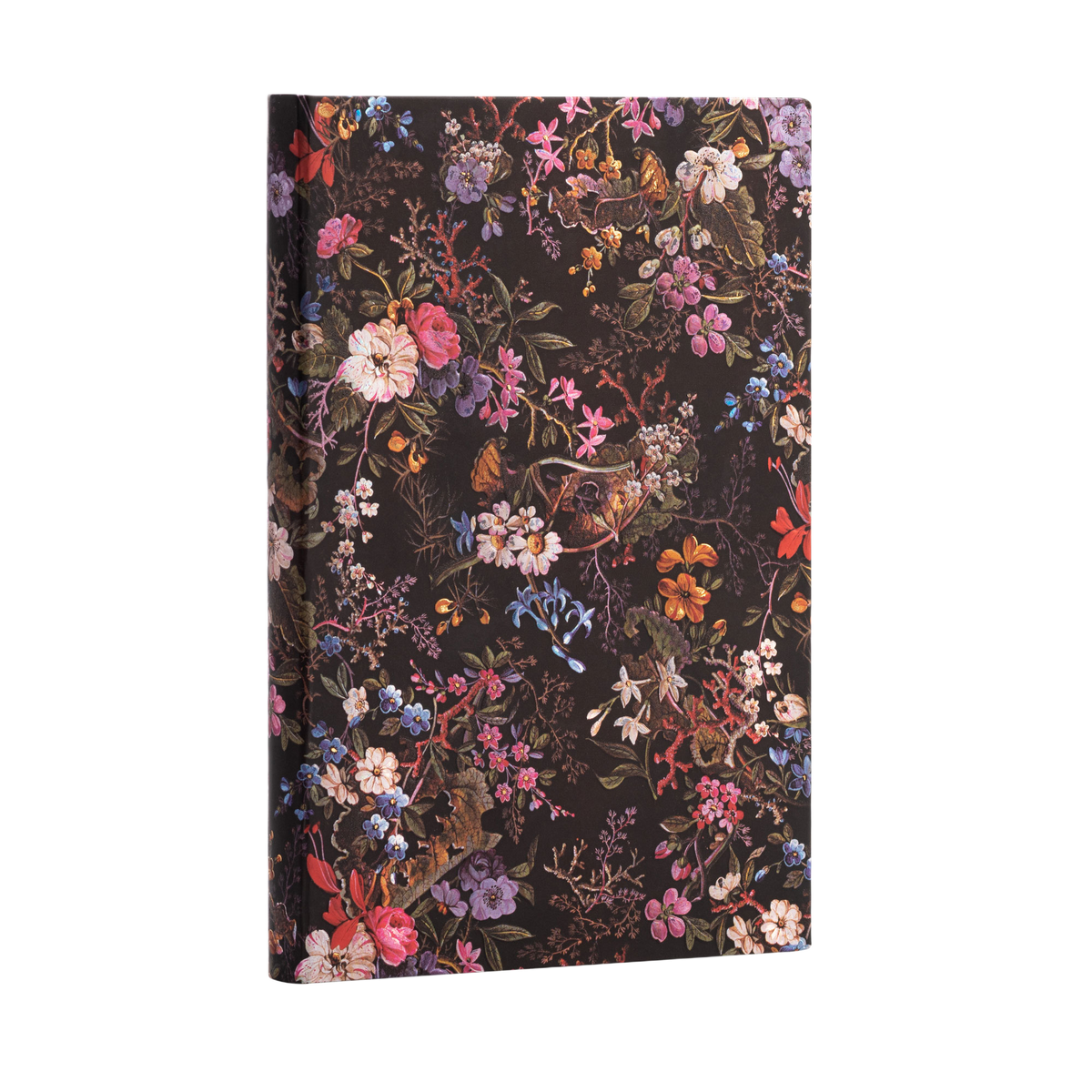 Paperblanks Floralia Maxi Hardback Journal – Dot Grid, 192 Pages – angled view