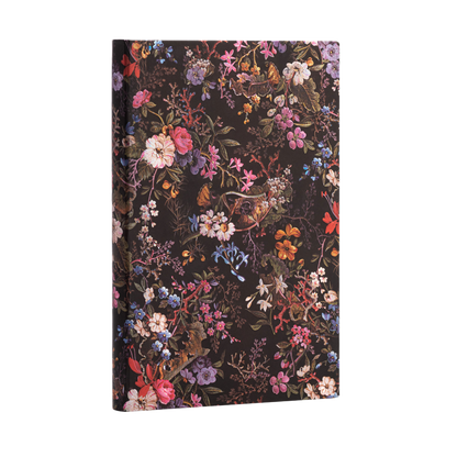 Paperblanks Floralia Maxi Hardback Journal – Dot Grid, 192 Pages – angled view