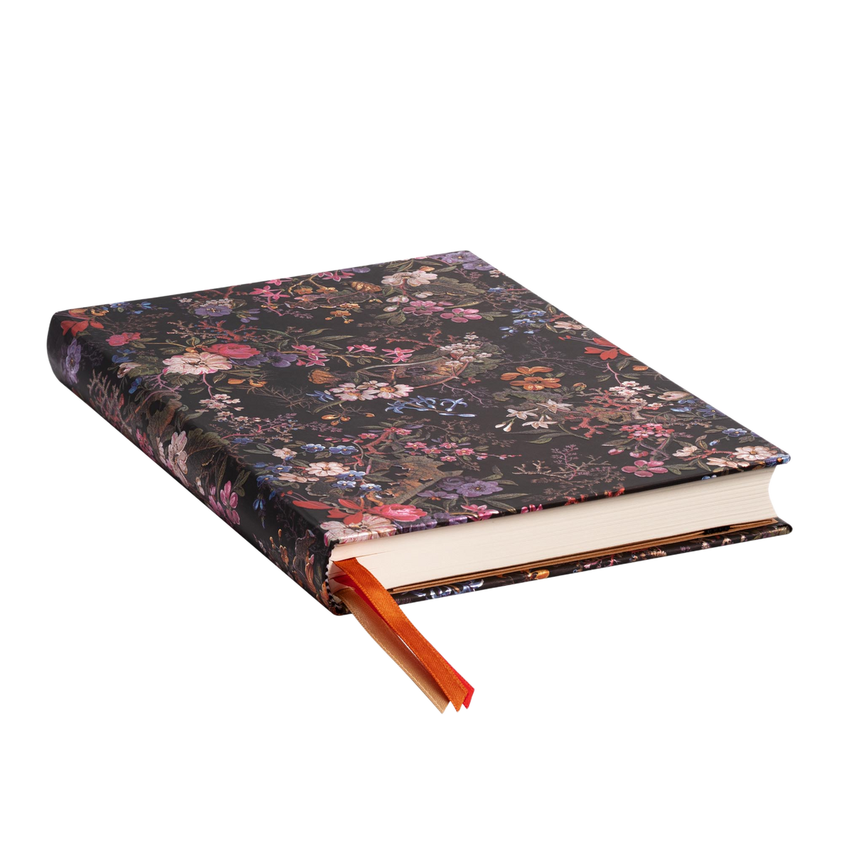Paperblanks Floralia Maxi Hardback Journal – Dot Grid, 192 Pages – page edge