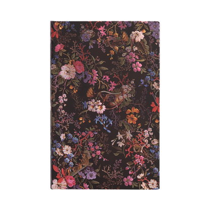 Paperblanks Floralia Maxi Hardback Journal – Dot Grid, 192 Pages – front cover