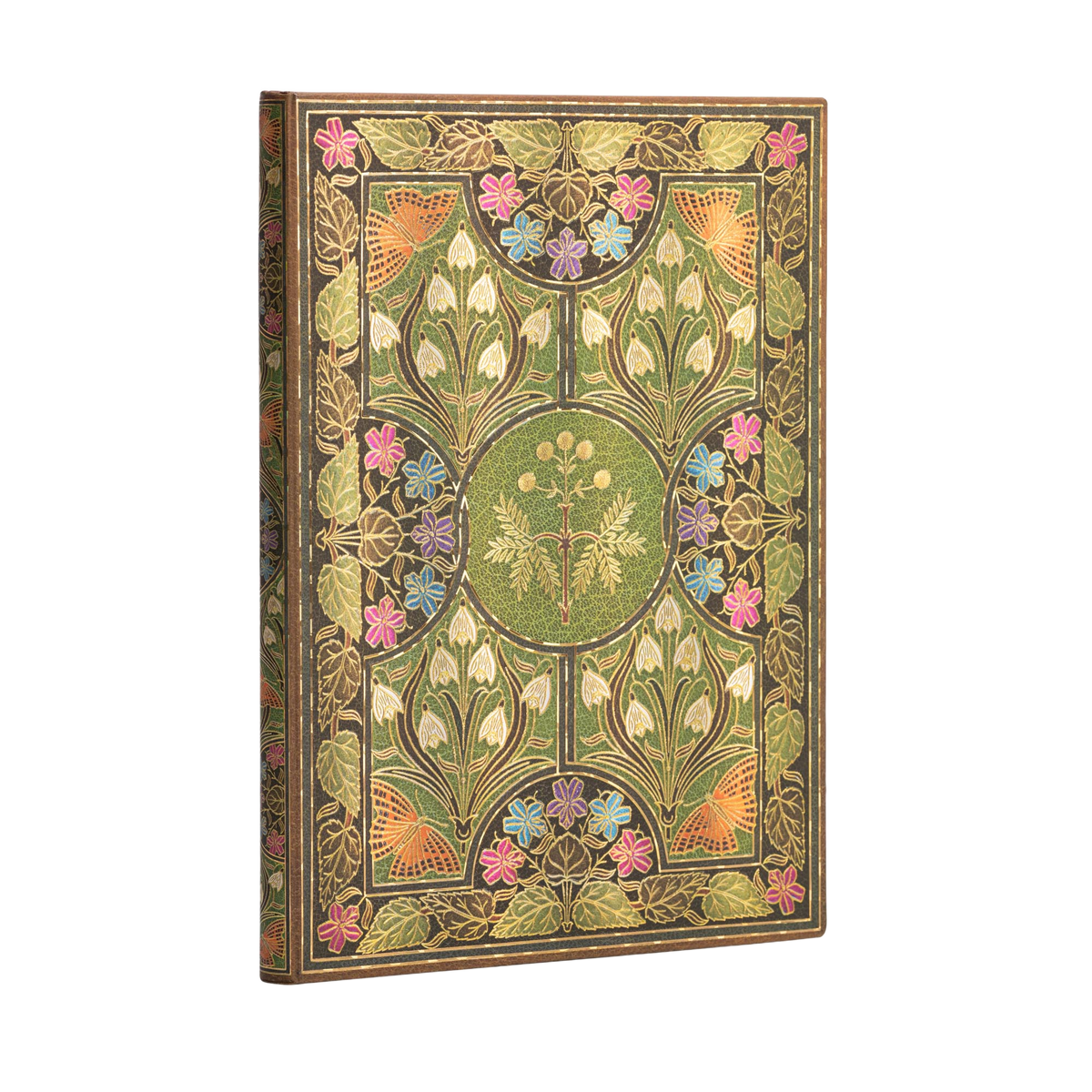 Paperblanks Poetry in Bloom Grande Hardback Sketchbook – 112 Pages – angled view