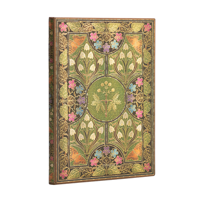 Paperblanks Poetry in Bloom Grande Hardback Sketchbook – 112 Pages – angled view