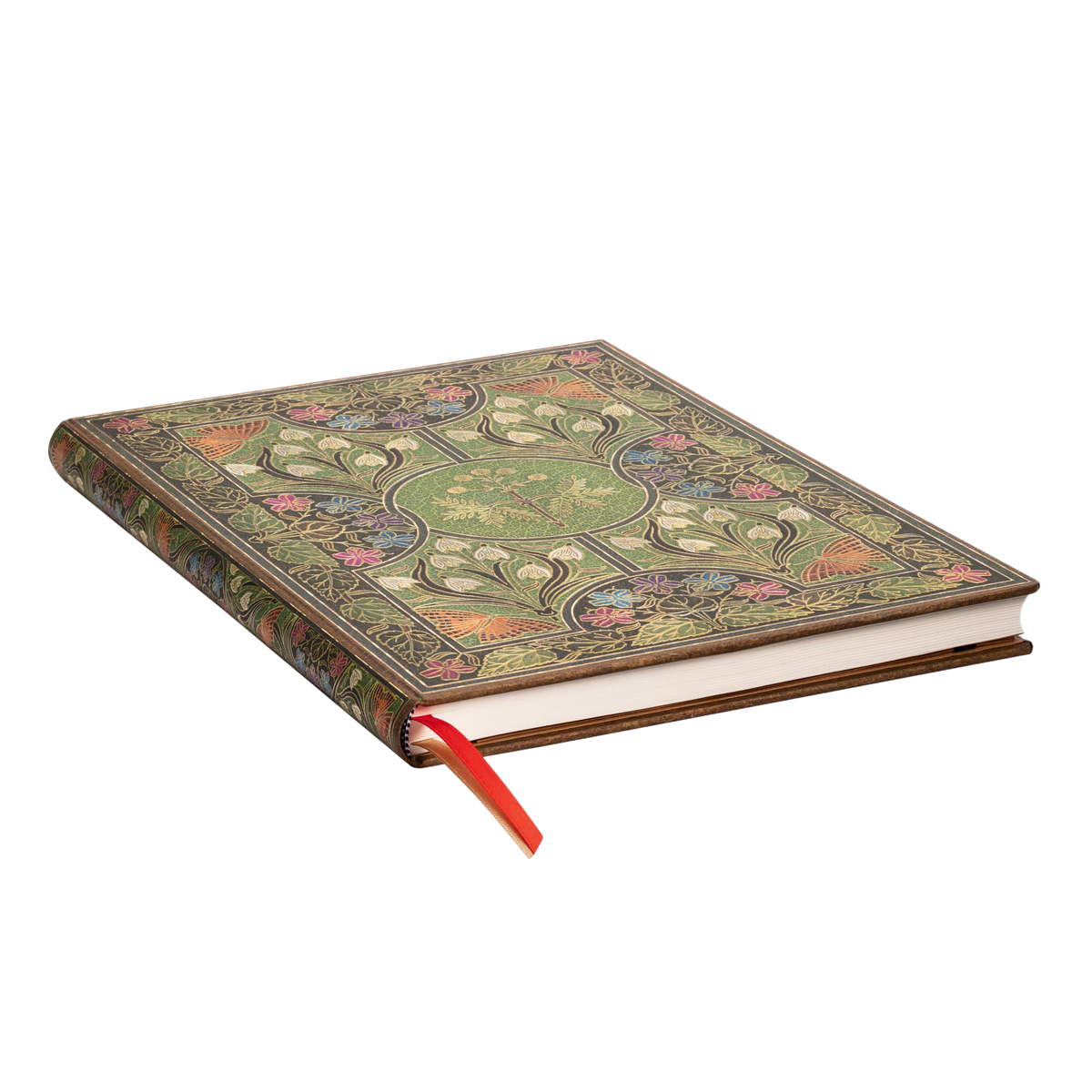 Paperblanks Poetry in Bloom Grande Hardback Sketchbook – 112 Pages – page edge