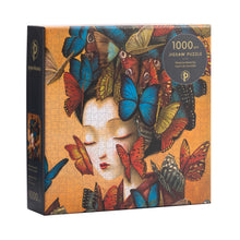 Paperblanks Madame Butterfly 1000-Piece Jigsaw Puzzle – angled view