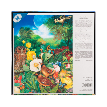 Paperblanks Moon Garden 1000-Piece Jigsaw Puzzle – back view