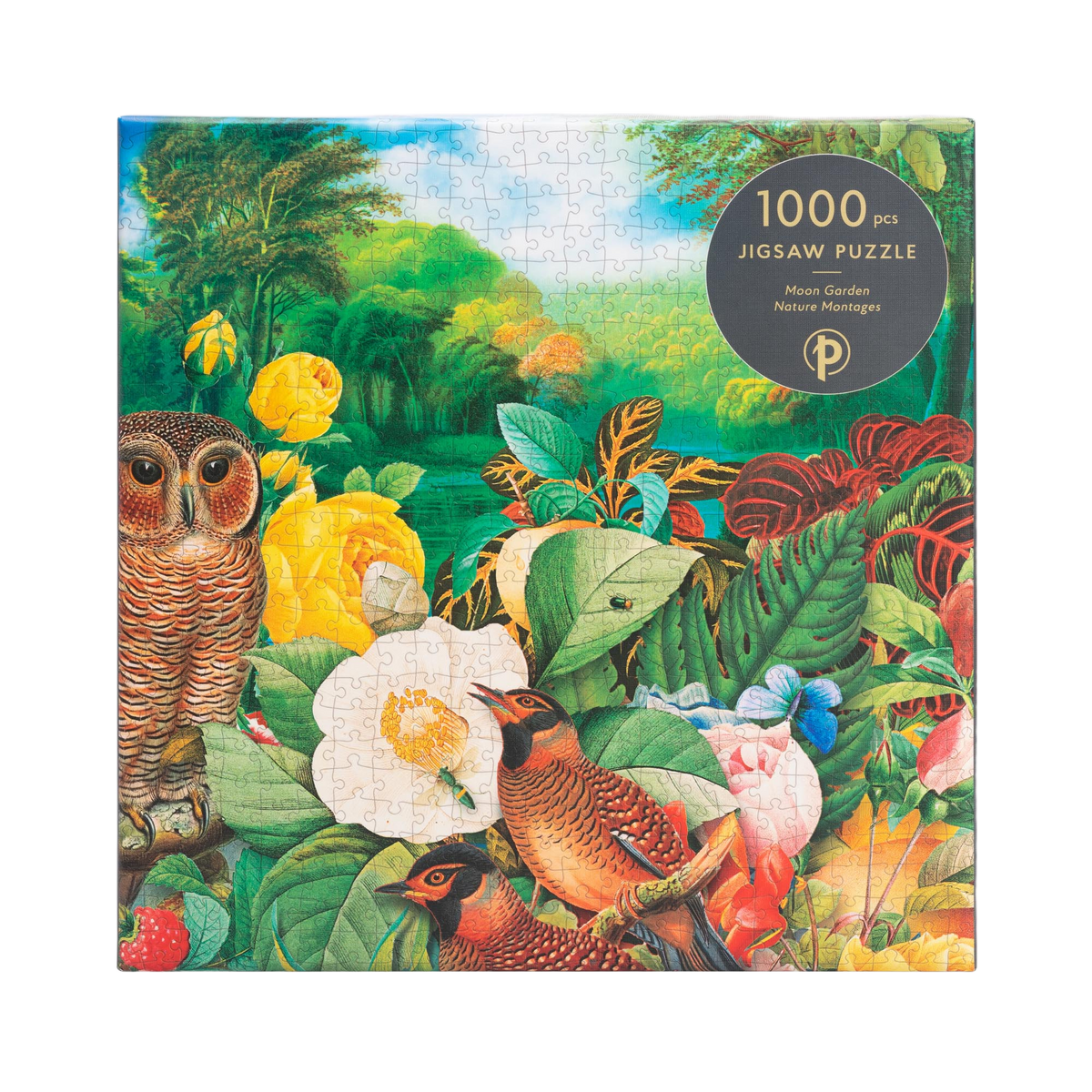 Paperblanks Moon Garden 1000-Piece Jigsaw Puzzle – front view