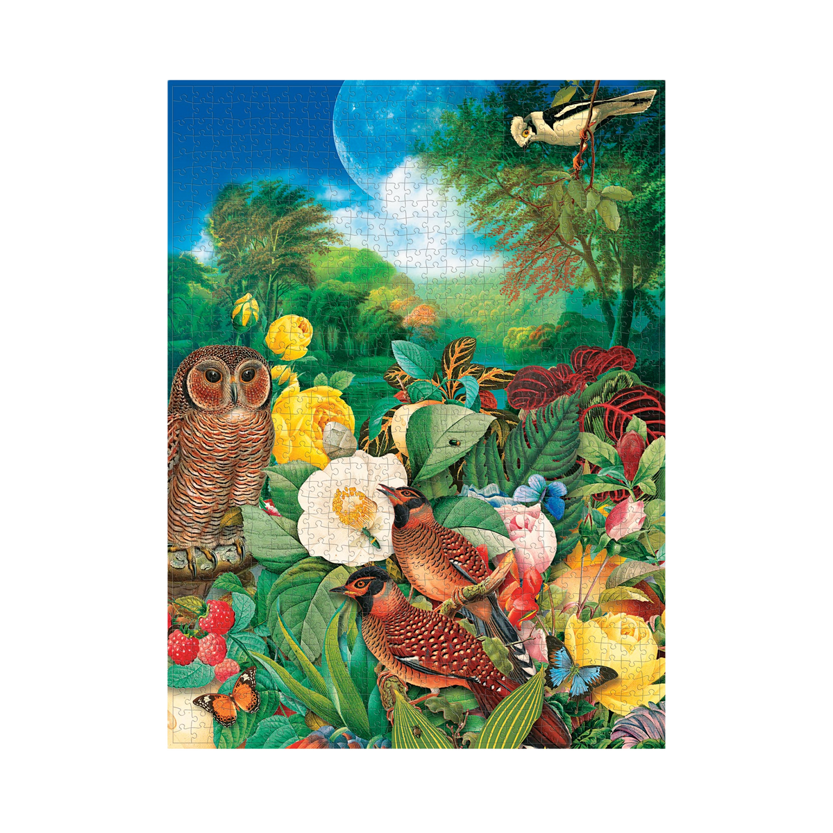 Paperblanks Moon Garden 1000-Piece Jigsaw Puzzle – detail view