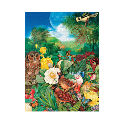 Paperblanks Moon Garden 1000-Piece Jigsaw Puzzle – detail view