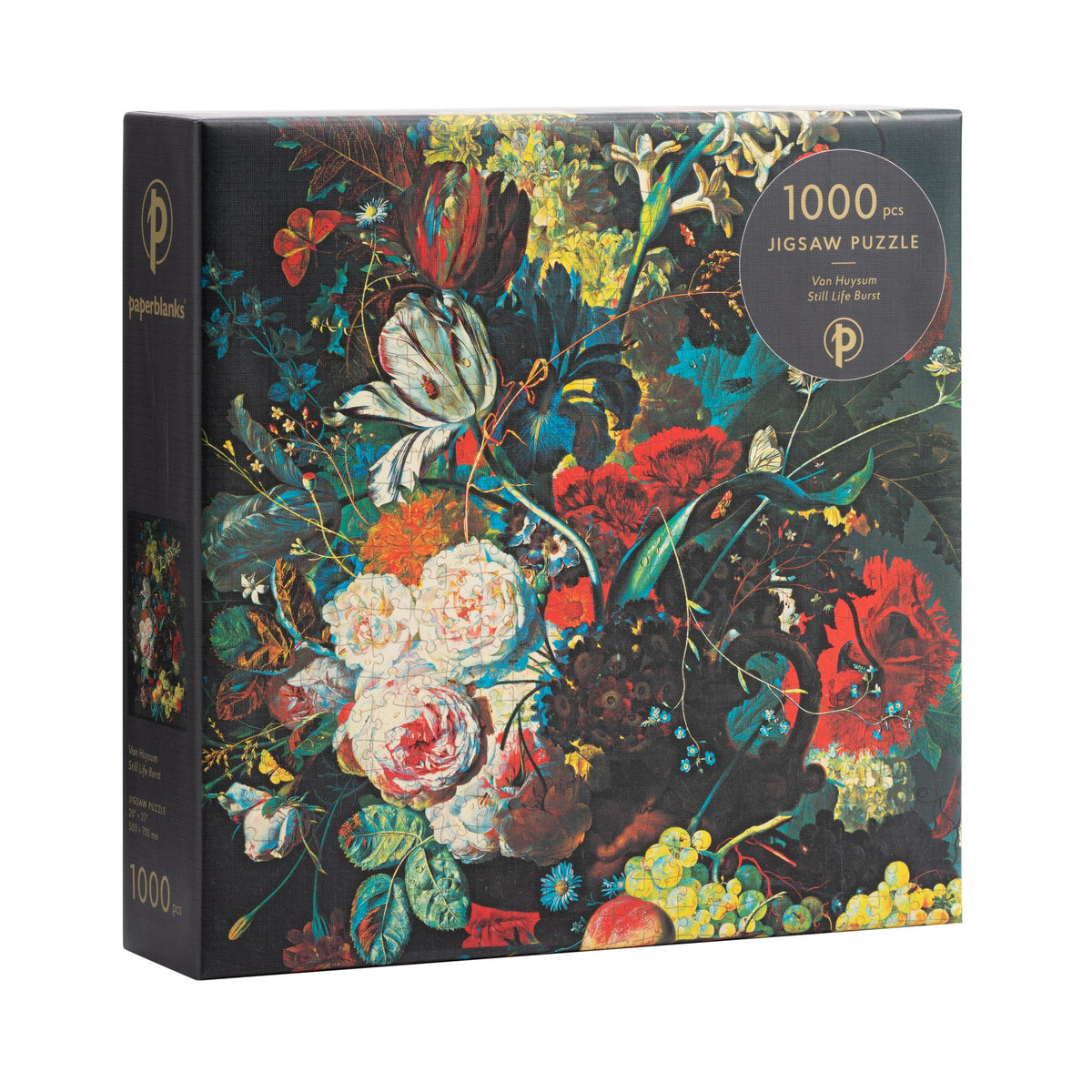 Paperblanks Van Huysum 1000-Piece Jigsaw Puzzle – angled view