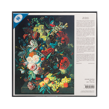 Paperblanks Van Huysum 1000-Piece Jigsaw Puzzle – back view