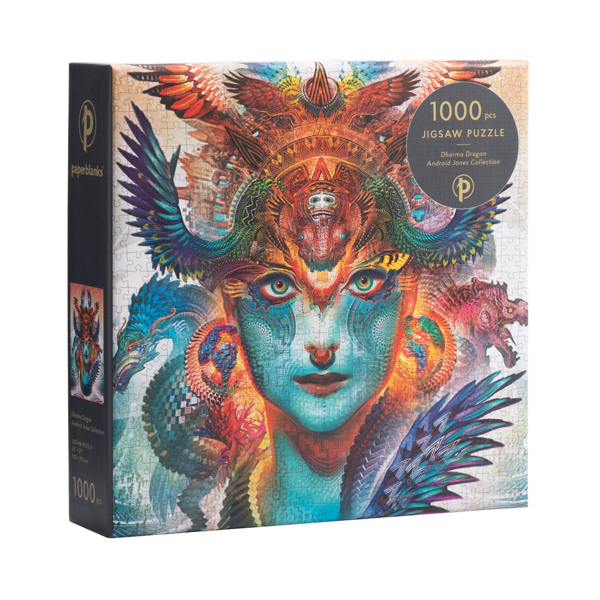 Paperblanks Dharma Dragon 1000-Piece Jigsaw Puzzle – angled view