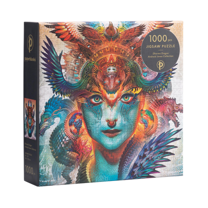 Paperblanks Dharma Dragon 1000-Piece Jigsaw Puzzle – angled view