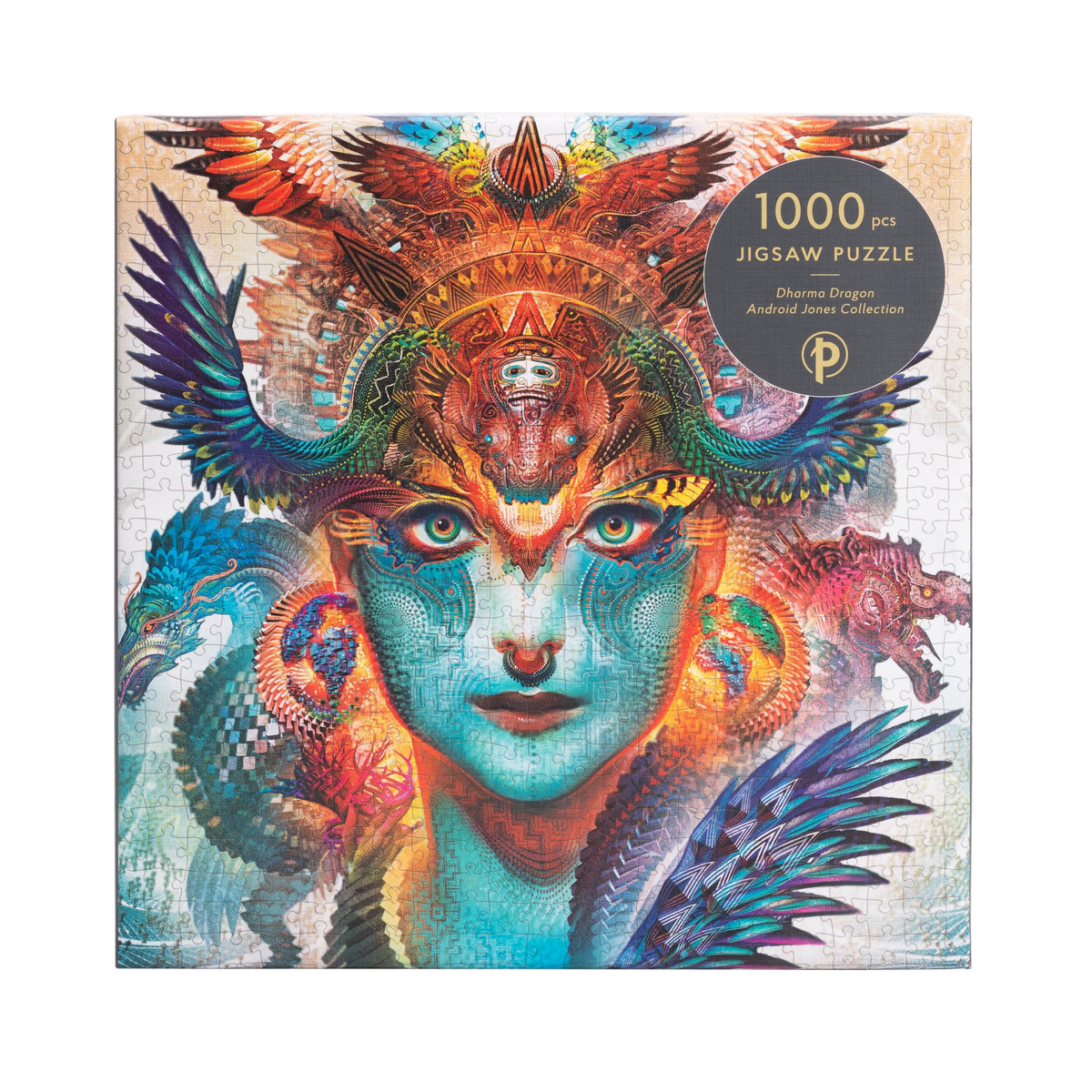 Paperblanks Dharma Dragon 1000-Piece Jigsaw Puzzle – front view