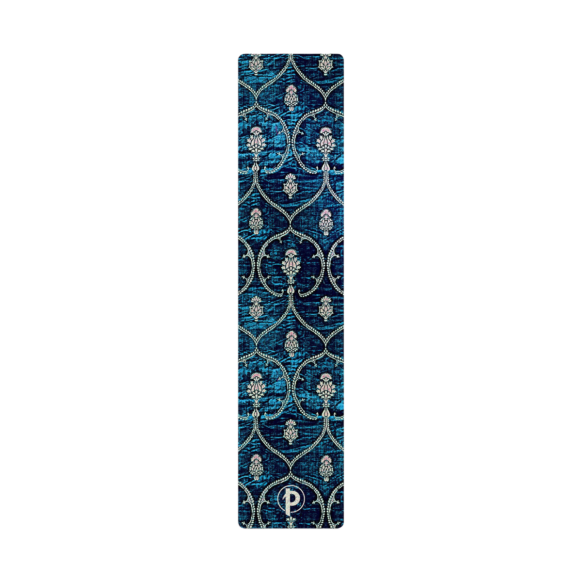 Paperblanks Blue Velvet Bookmark – back view
