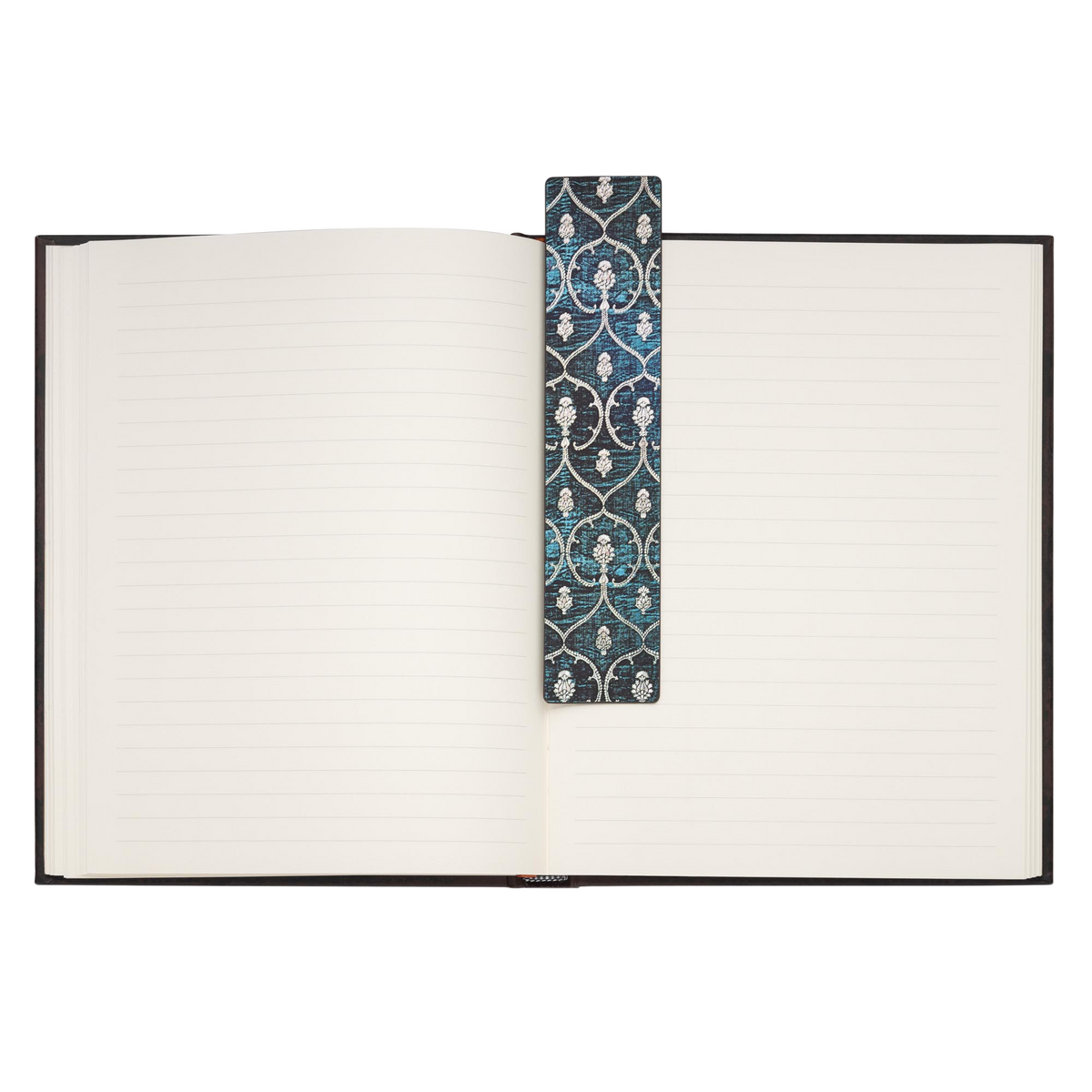 Paperblanks Blue Velvet Bookmark – side view