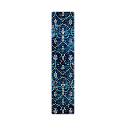 Paperblanks Blue Velvet Bookmark – front view
