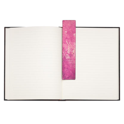 Paperblanks Emily Dickinson, I Died for Beauty Bookmark – side view