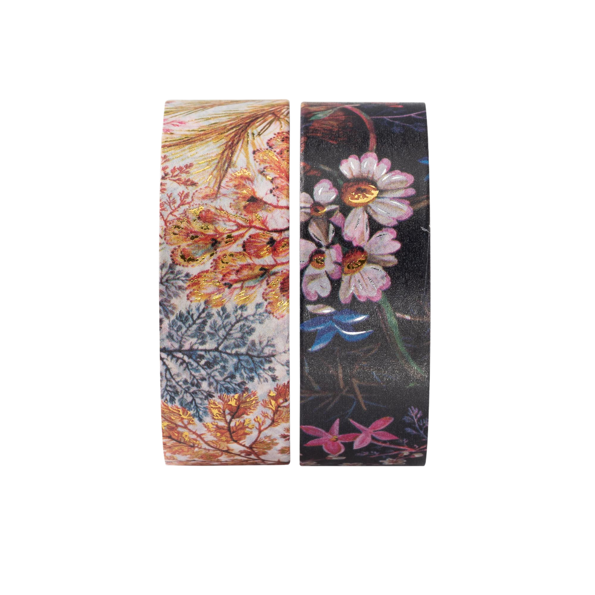 Paperblanks Anemone/Floralia Washi Tape – Pack of 2 – angled view