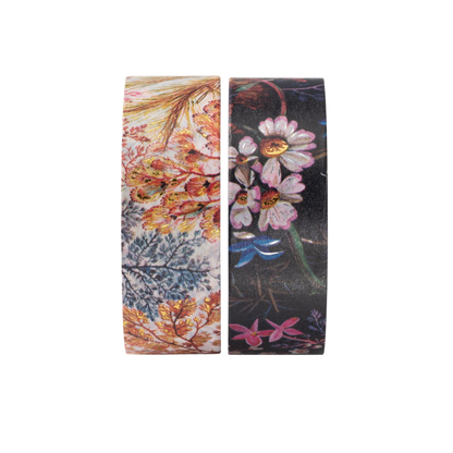 Paperblanks Anemone/Floralia Washi Tape – Pack of 2 – angled view