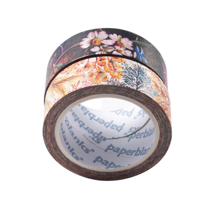 Paperblanks Anemone/Floralia Washi Tape – Pack of 2 – back view