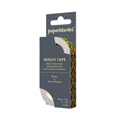 Paperblanks Destiny/Morris Windrush Washi Tape – Pack of 2 – packaging