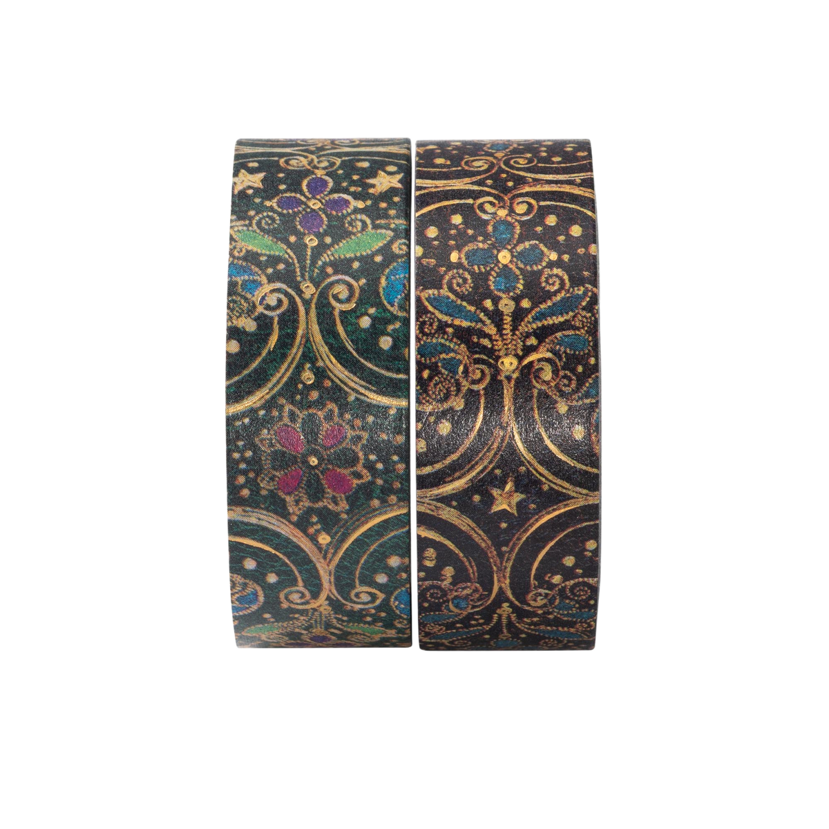 Paperblanks Pinnacle/Restoration Washi Tape – Pack of 2 – angled view
