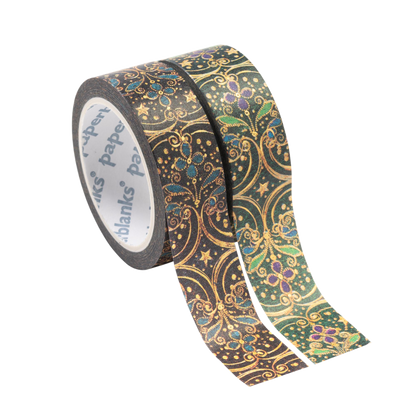 Paperblanks Pinnacle/Restoration Washi Tape – Pack of 2 – front view