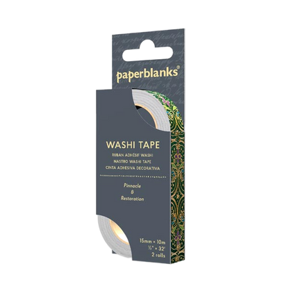 Paperblanks Pinnacle/Restoration Washi Tape – Pack of 2 – packaging