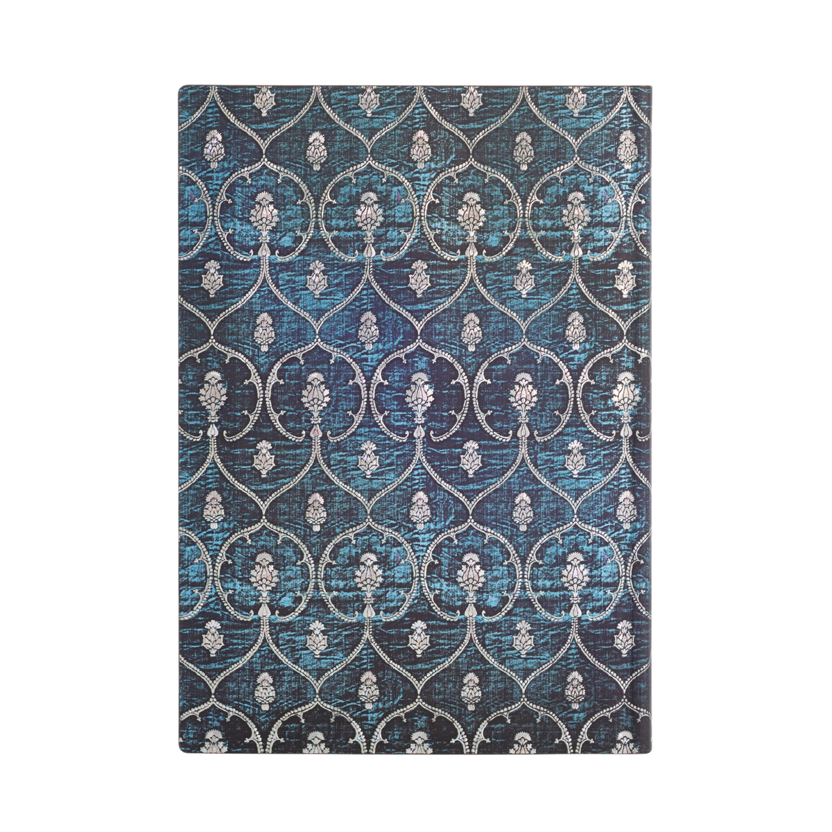 Paperblanks Blue Velvet Midi Softback Flexi Journal – Plain, 176 Pages – back cover