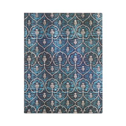 Paperblanks Blue Velvet Ultra Softback Flexi Journal – Plain, 176 Pages – back cover