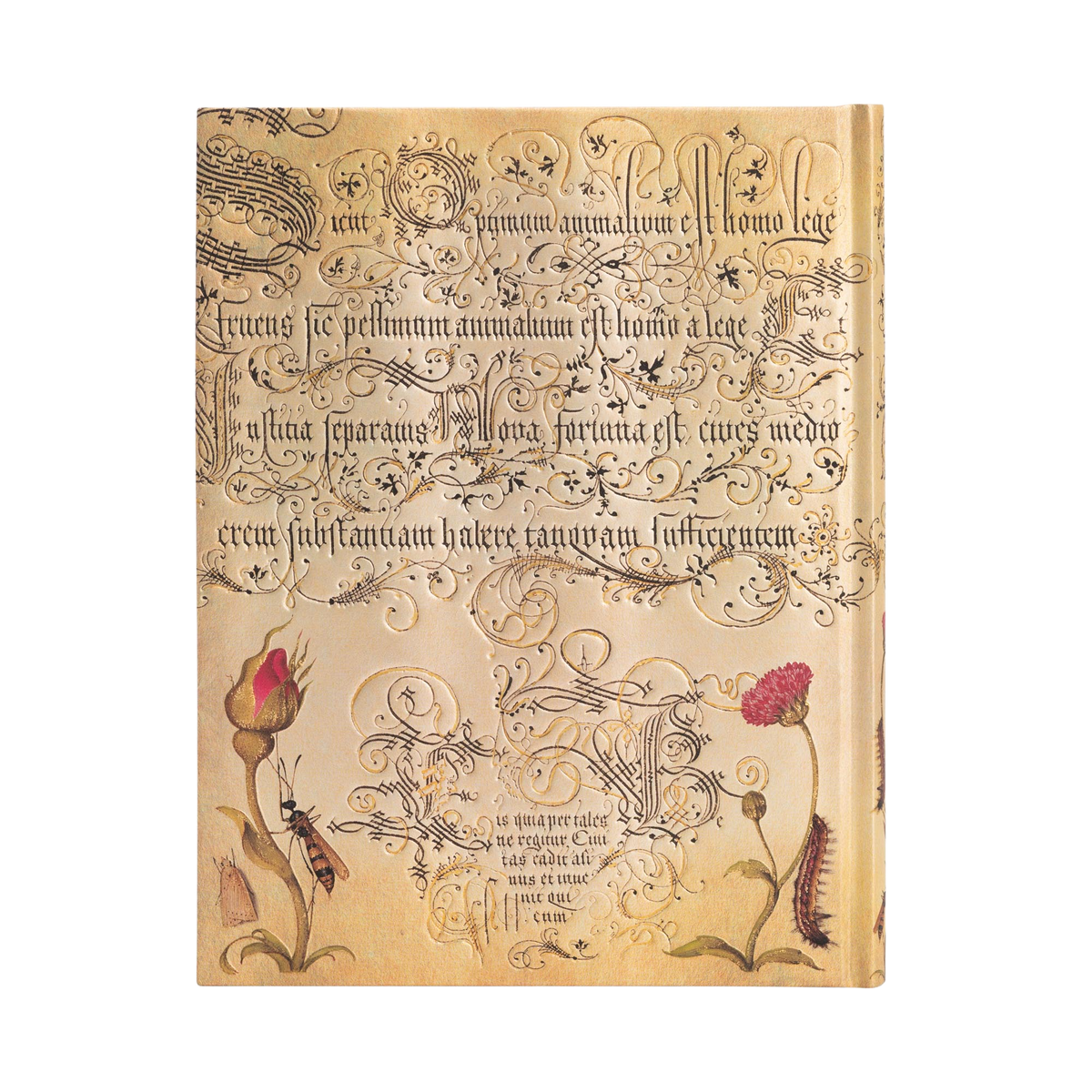Paperblanks Flemish Rose Ultra Hardback Journal – Plain, 144 Pages – back cover