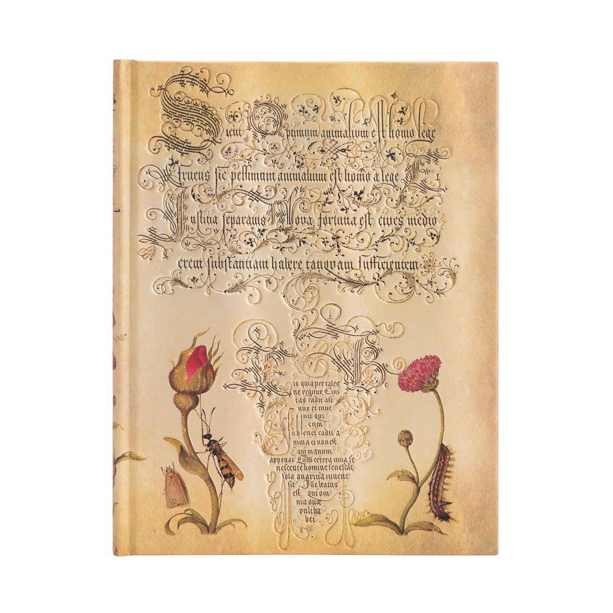 Paperblanks Flemish Rose Ultra Hardback Journal – Plain, 144 Pages – front cover