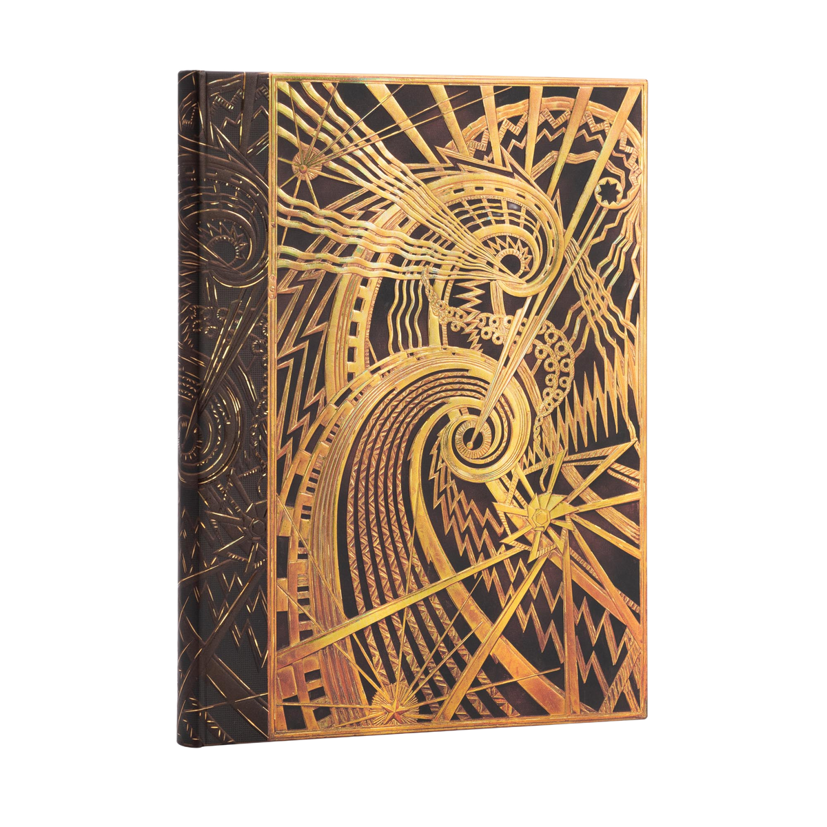 Paperblanks The Chanin Spiral Ultra Hardback Journal – Plain, 144 Pages – angled view