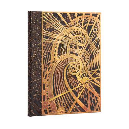 Paperblanks The Chanin Spiral Ultra Hardback Journal – Plain, 144 Pages – angled view