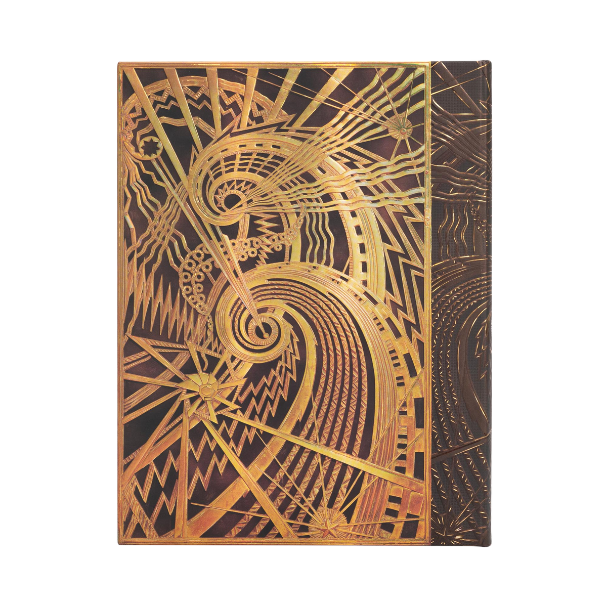 Paperblanks The Chanin Spiral Ultra Hardback Journal – Plain, 144 Pages – back cover