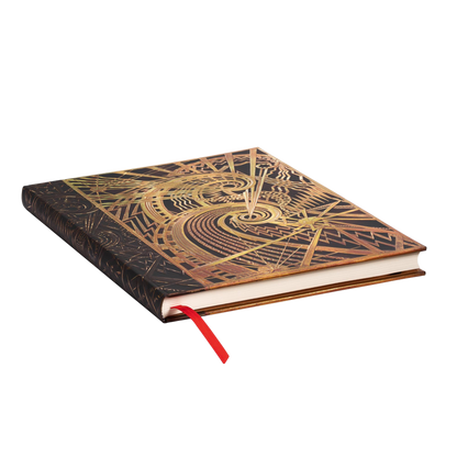 Paperblanks The Chanin Spiral Ultra Hardback Journal – Plain, 144 Pages – page edge