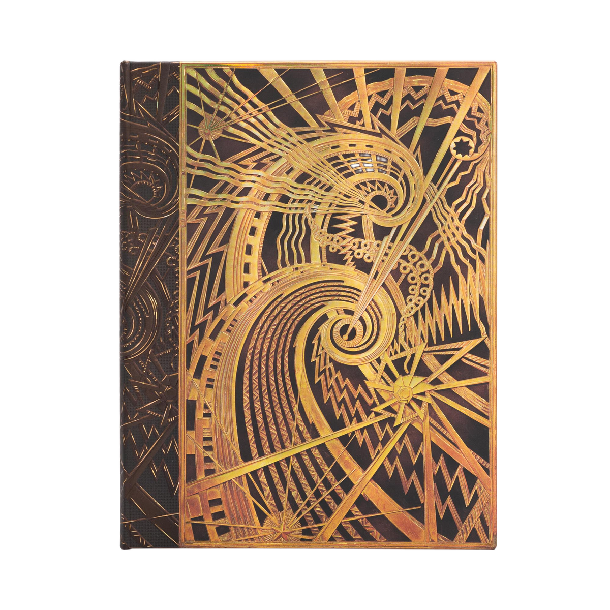 Paperblanks The Chanin Spiral Ultra Hardback Journal – Plain, 144 Pages – front cover