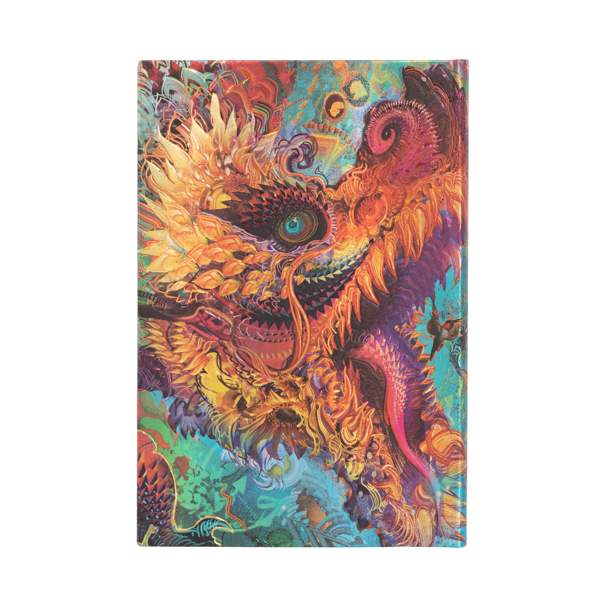 Paperblanks Humming Dragon Mini Hardback Journal – Lined, 176 Pages – back cover