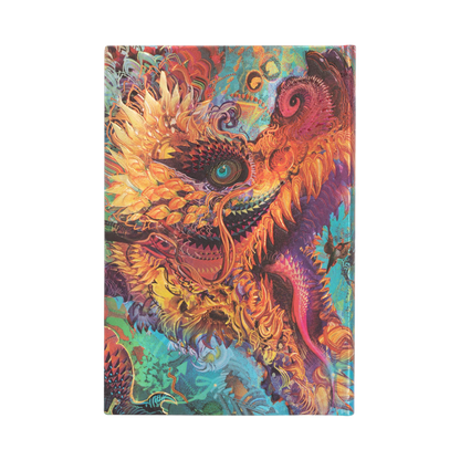 Paperblanks Humming Dragon Mini Hardback Journal – Lined, 176 Pages – back cover