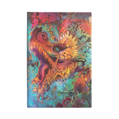 Paperblanks Humming Dragon Mini Hardback Journal – Lined, 176 Pages – front cover