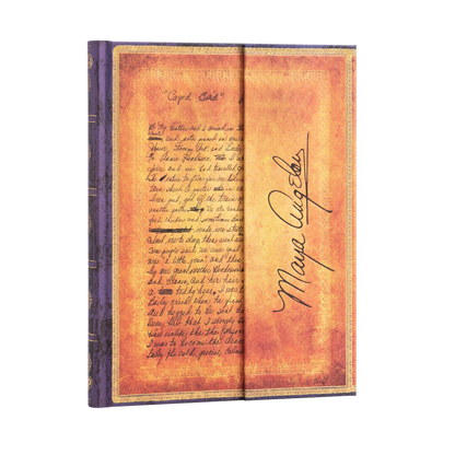 Paperblanks Angelou, I Know Why the Caged Bird Sings Ultra Hardback Journal – Lined, 144 Pages – angled view