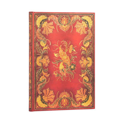 Paperblanks Fiammetta Midi Hardback Journal – Plain, 144 Pages – angled view