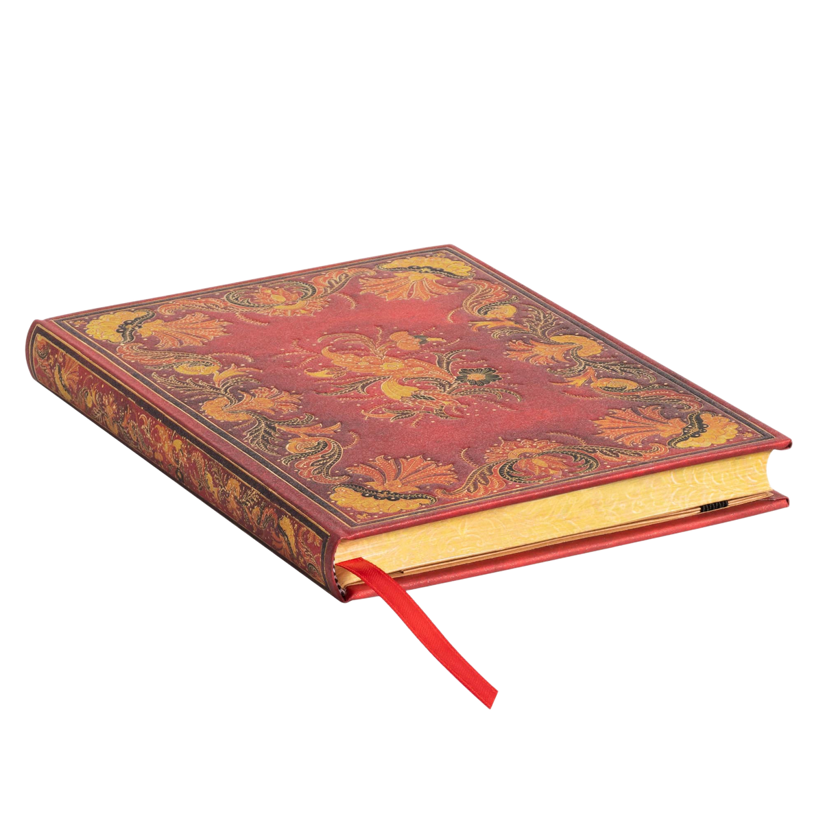 Paperblanks Fiammetta Midi Hardback Journal – Plain, 144 Pages – page edge
