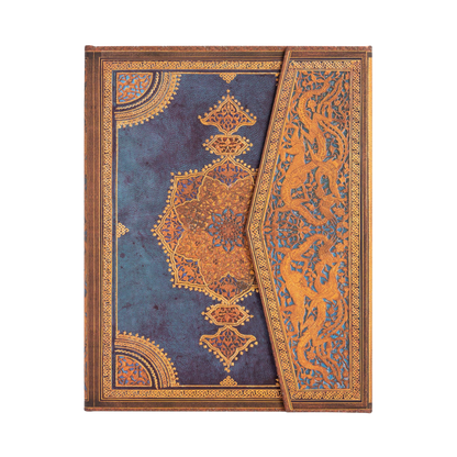 Paperblanks Safavid Indigo Ultra Hardback Journal – Lined, 144 Pages – front cover