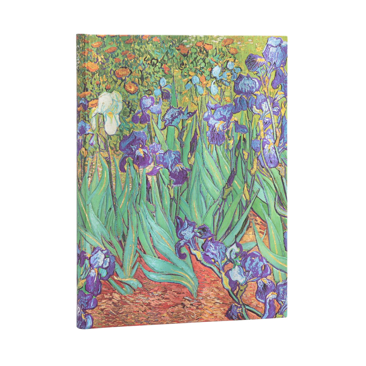 Paperblanks Van Gogh’s Irises Ultra Hardback Journal – Lined, 144 Pages – angled view