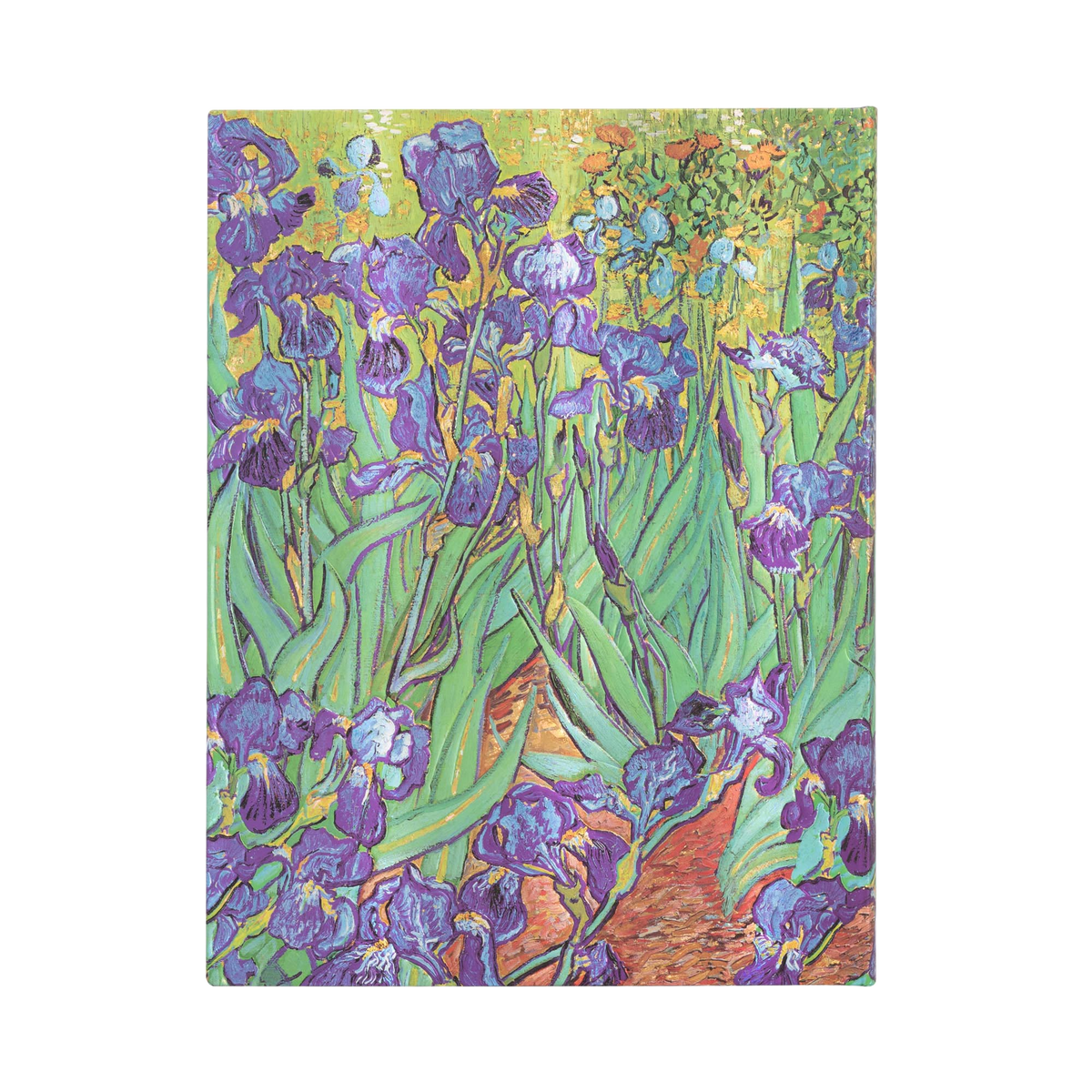Paperblanks Van Gogh’s Irises Ultra Hardback Journal – Lined, 144 Pages – back cover