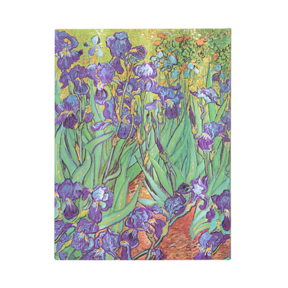 Paperblanks Van Gogh’s Irises Ultra Hardback Journal – Lined, 144 Pages – back cover