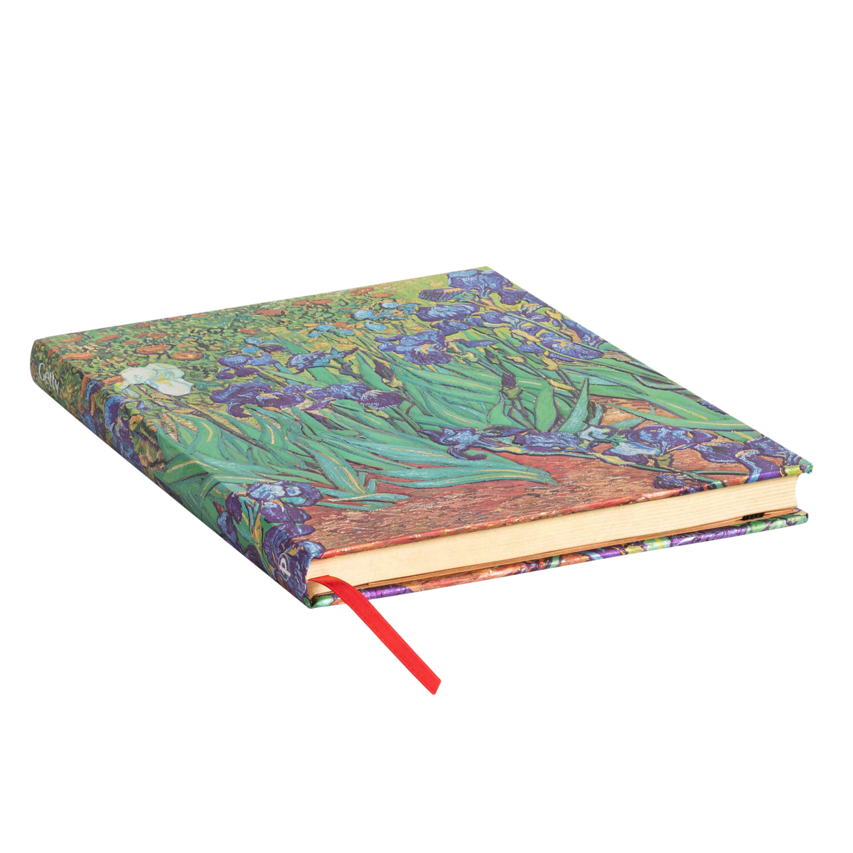 Paperblanks Van Gogh’s Irises Ultra Hardback Journal – Lined, 144 Pages – page edge