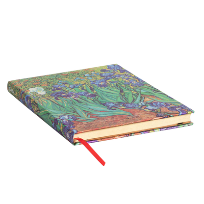Paperblanks Van Gogh’s Irises Ultra Hardback Journal – Lined, 144 Pages – page edge